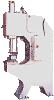 30 Tonne C-Frame Deep Throat Press